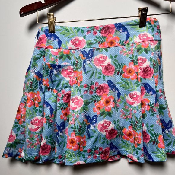 EUC Scratch Seventy Ronny Floral Golf Skort - Picture 1 of 5